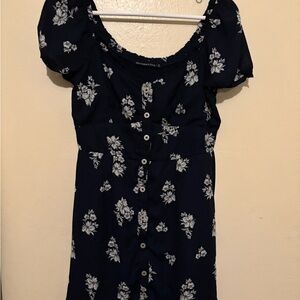 Abercrombie & Fitch Navy Floral Dress